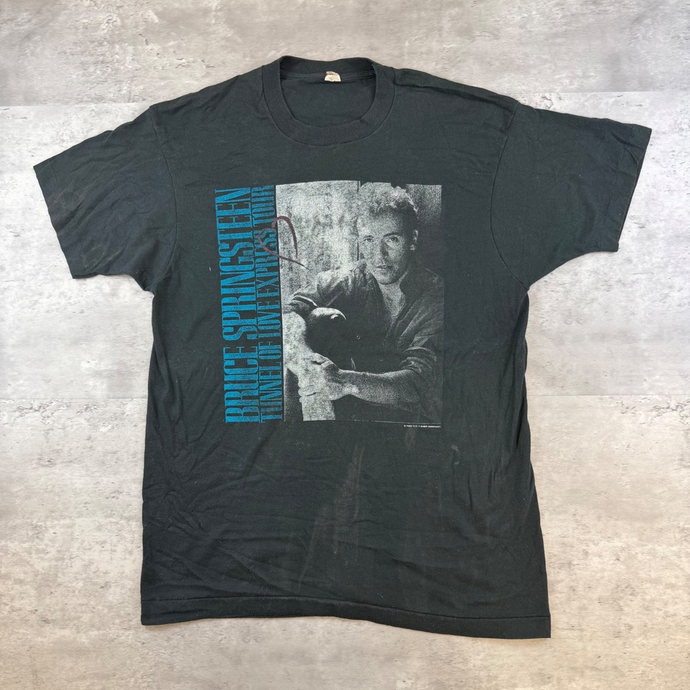 Vintage 1988 Bruce Springsteen Tunnel of Love Express Tour Shirt XL Screen Stars
